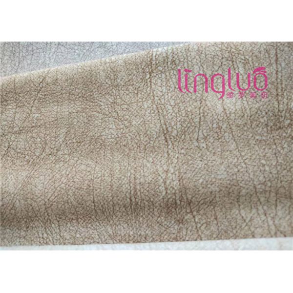 Noble And Elegant Gloss Crushed Velvet Upholstery Fabric No Hair Loss