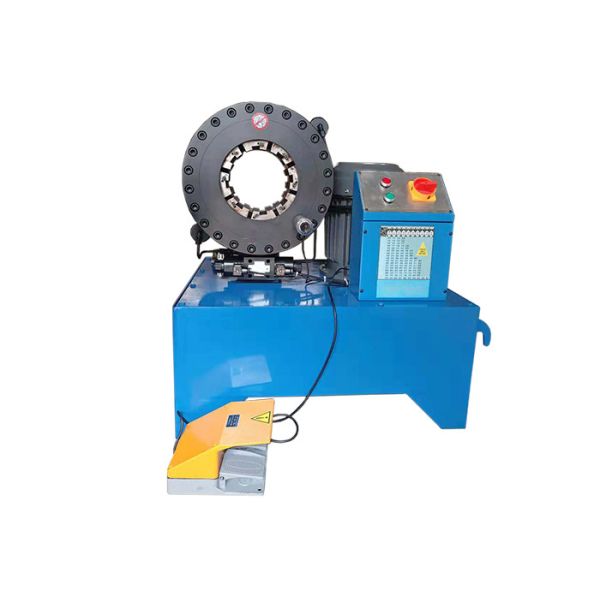 Portable Hydraulic Hose Crimper with 980T Crimping Force, 14-167mm Crimping Range, and 31.5Mpa System Pressure