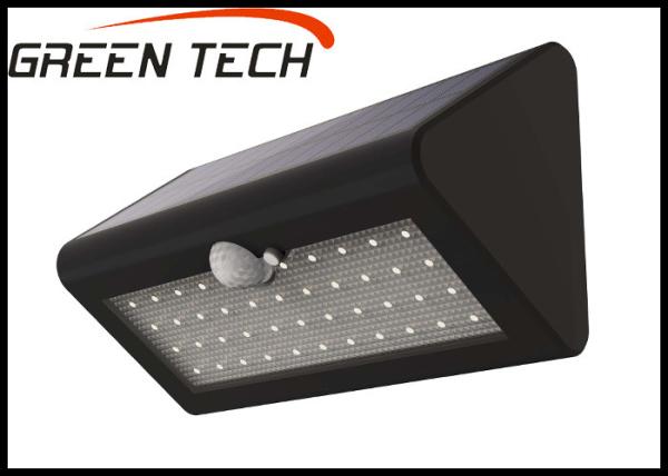 IP65 ABS Outdoor Solar LED Wall Light For Garden Lighting 4W 2700K - 6500K