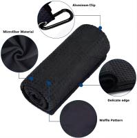 Microfibra Waffle Golf Towel Roll Absorvente Secador Rápido Perfeito Para Campo de Golfe