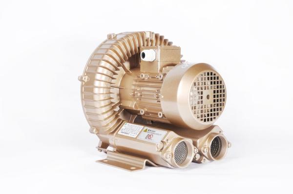 1.5 KW Ring Side Channel Vacuum Pump , Electric Air Blower For Pneumatic Conveying