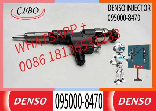 Pares de maquinaria de construcción 0950008470 095000-8470 inyector de combustible para Toyota Dyna 4.0 D 122 N04C N04C-TF N04C-TQ