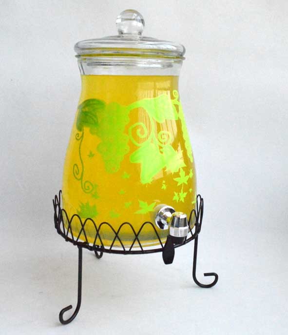 glass juice / beverage dispensers