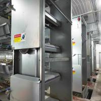 Machine de nettoyage de ferme avicole de Zn-Al, équipement commercial de volaille de 380V 3Phase