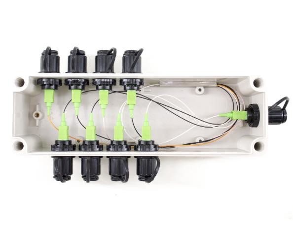 Long Lifespan Distribution Enclosure Cell Tower Junction Box FTTA ROHS Approval