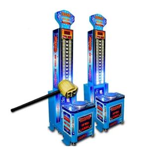 Caçador de moedas Máquina de jogos de martelos High Striker Boxing infantil
