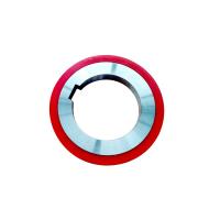 Separador de acero Rings Rubber Bonded de la máquina que raja