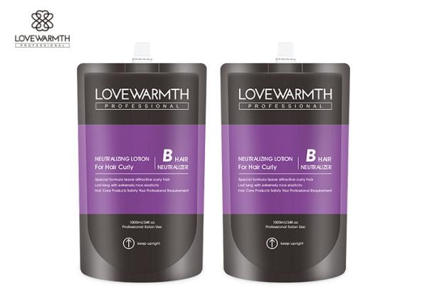 Fragrance Hair Straightening Neutralizer , Perm Hair Straightening Lotion For Curly Hair