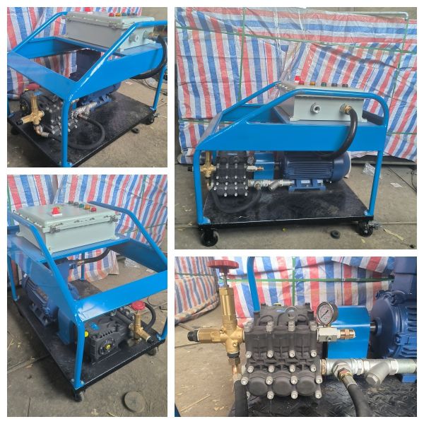 Underground Oil Tank Cleaning System 30-50bar 170L/min 3D Rotary Nozzle