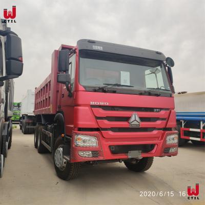 Caminhão basculante resistente do pneu de HOWO 30 Ton Construction Work 371HP 10