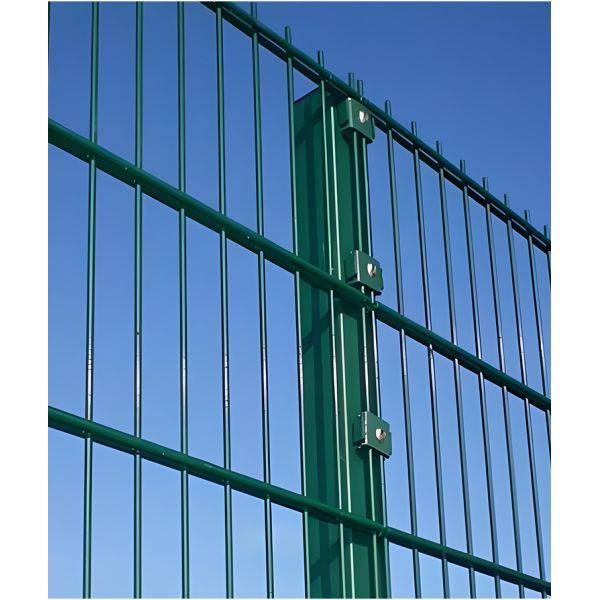 Powder Coated Twin Wire Fence PVC Mesh Fence Galvanized 8/6/8