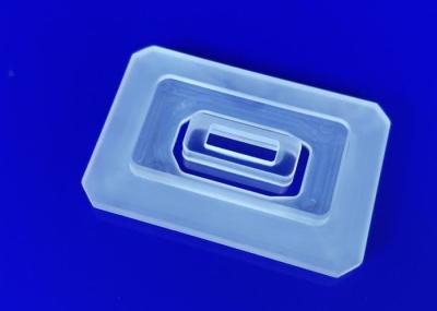 Tolerância personalizada da elevada precisão ±0.02mm da barra de quartzo da curvatura para a máquina da máscara protetora da impressora 3D e