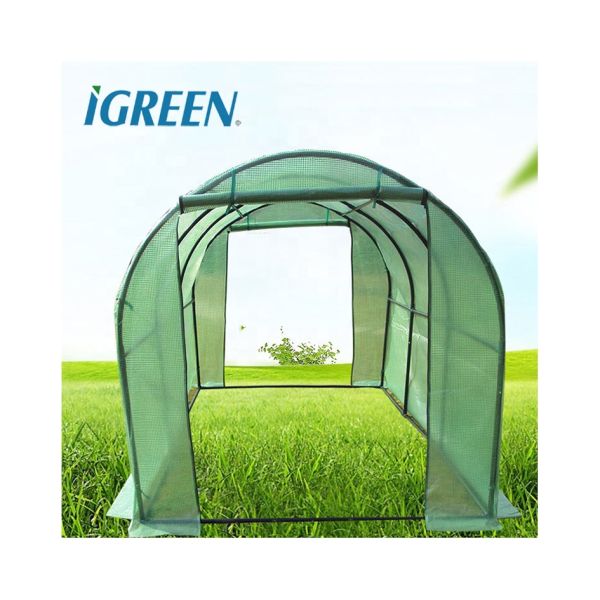 Настраиваемое сельскохозяйственное оборудование Мини-пластиковые теплицы однослойные