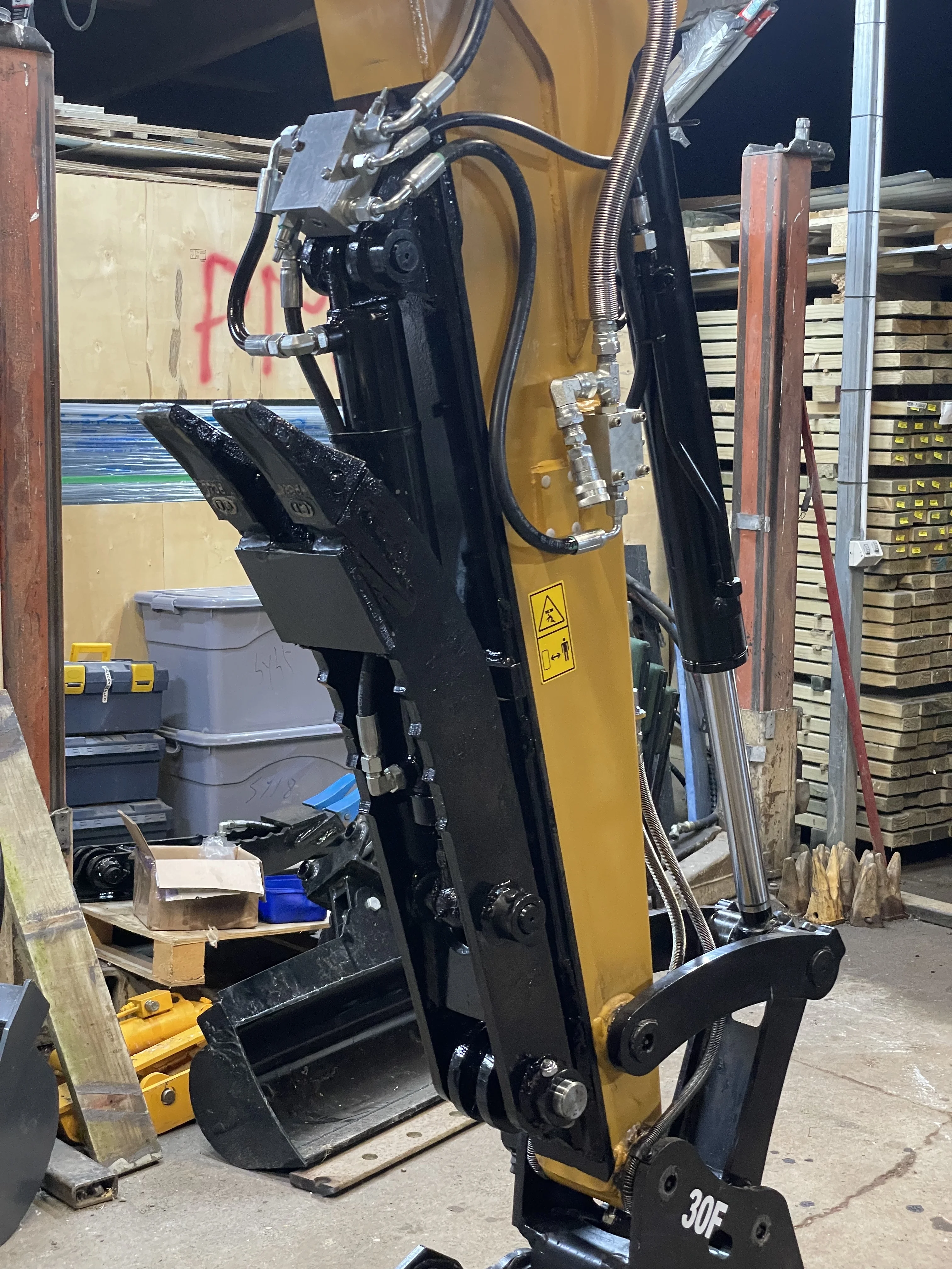 Factory customized brand new mini excavator hydraulic grapple bucket for sale