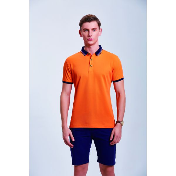 5XL Size Plain Dyed Casual 3D Polo T Shirt Flyita V Neck Men Blank