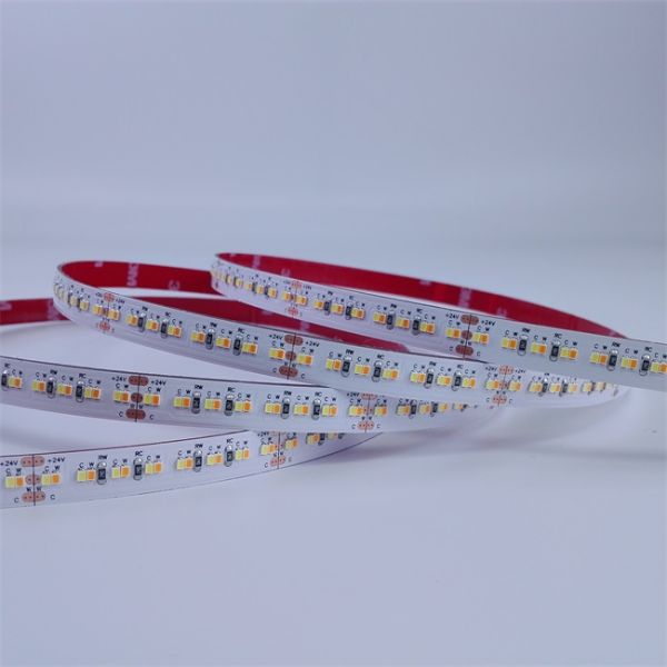 Bi Color 2216 SMD Color Changing LED Light Strips 1800K-6500K RA CRI97 No Dark Dot
