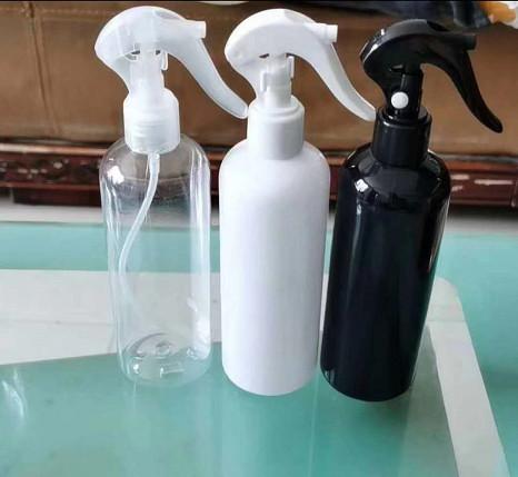 Small 250ML Plastic Empty Spray Bottle For Cosmetic / Disinfectant
