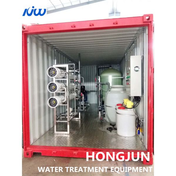 40GP Mobile Water Treatment Equipment For Industrial Water
