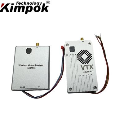 300Mhz 5W FPV UAV Video Transmitter and Receiver for Drone Image Transmission