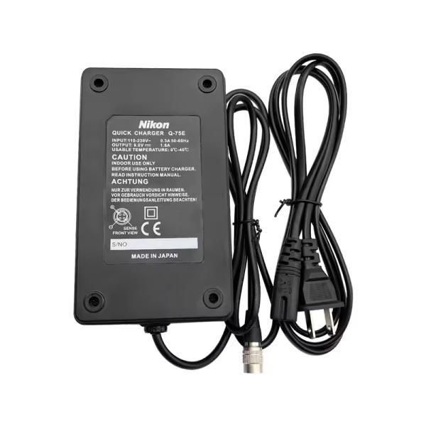 Nikon DTM-452/532/552/632/831E Total Station Battery BC-80 Charger Q-75E
