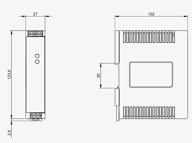BAE0111 BAE PS-XA-1W-24-025-016 Power Supplies For The Control Cabinet