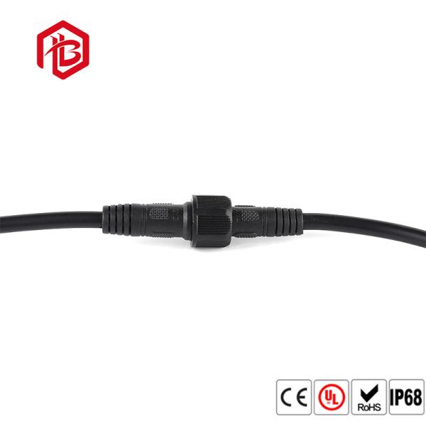 Conector impermeável de PIN Male Female IP68 M19 do preto 3 