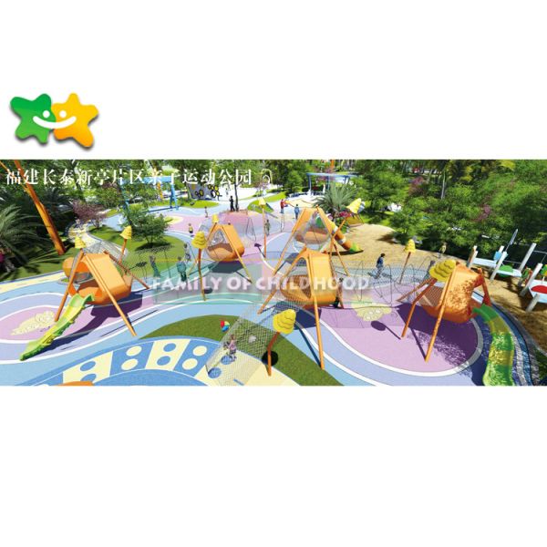 Многофункциональное на открытом воздухе оборудование парка атракционов А03 начинает навыки спорт