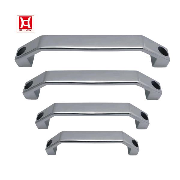 Unthreaded Through Holes 304 Stainless Steel Polished Cast Industrial Pull Handle L30202