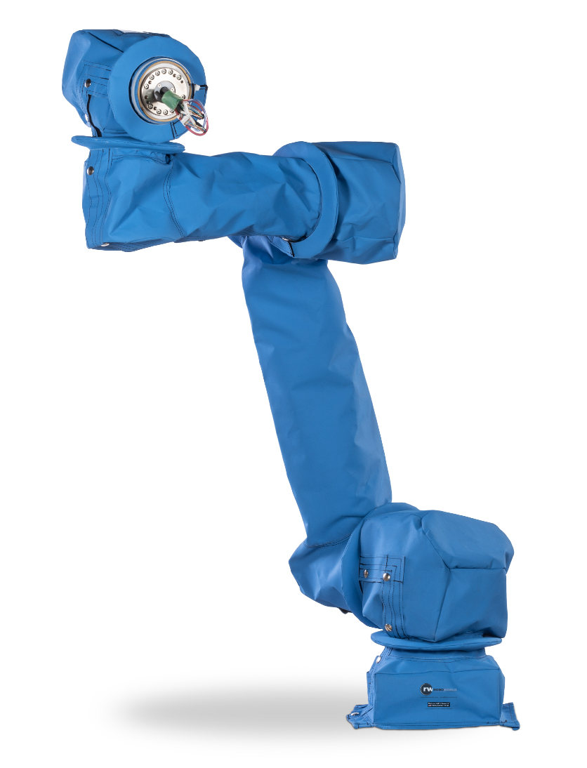 Black Robotic Armor Covers With Aluminum Foil Insulation Material