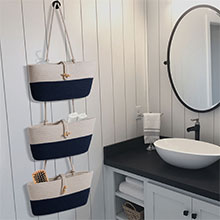 Home Decoration Basket For Plants Cotton Rope Woven Rattan Flower Pots Planter Cotton Rope Woven Rattan Flower Pots