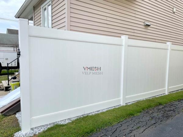 Plastic 8 Foot Pvc Privacy Fence Garden Pool House Villa Picket Outdoor Panels