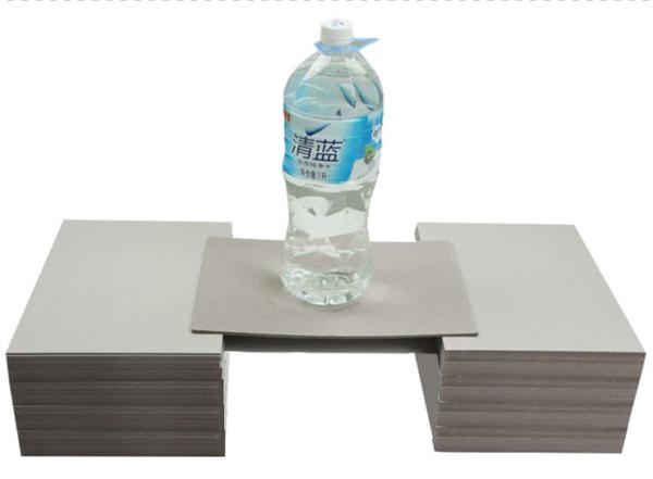 Fabricant d'usine de papier 700g 787x1092 mm plaque laminée gris