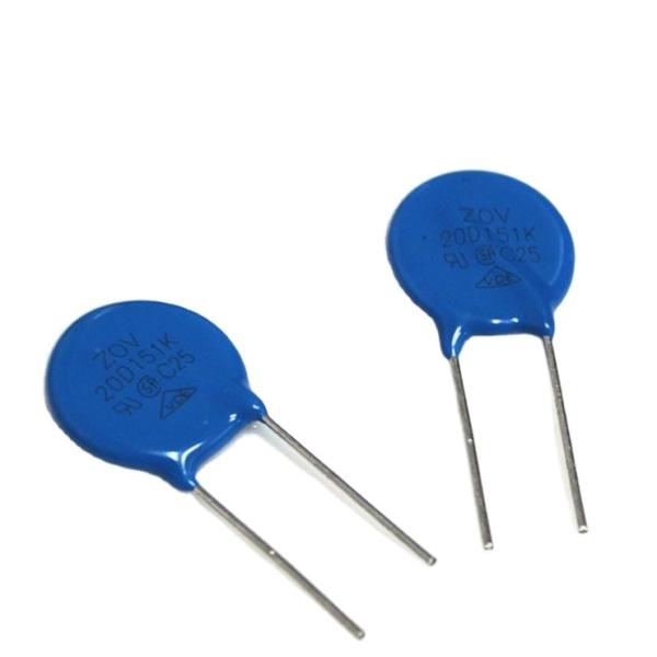 Good quality Cheap Price 20MM 20D151K ZOV Zinc Oxide Varistor Protective Device Electronic devices