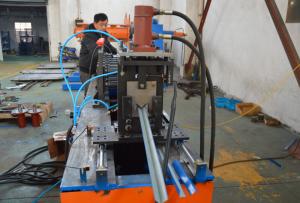 Chain driving system Zed Z purling roller making machine 18 roller stations cold