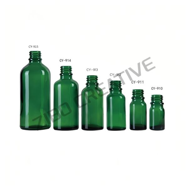 5ml-100ml Screw Top Blue Glass Bottles For Essential Oils 22g-88g Glass Oil Dropper Bottle