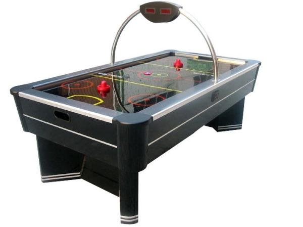 High grade 8FT air hcokey table aluminum rail powerful motor wood hockey game