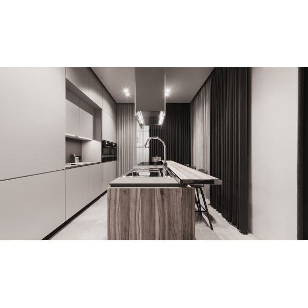 Luxury China Made Modular Kitchen Furniture Modern White Kitchen Cabinets