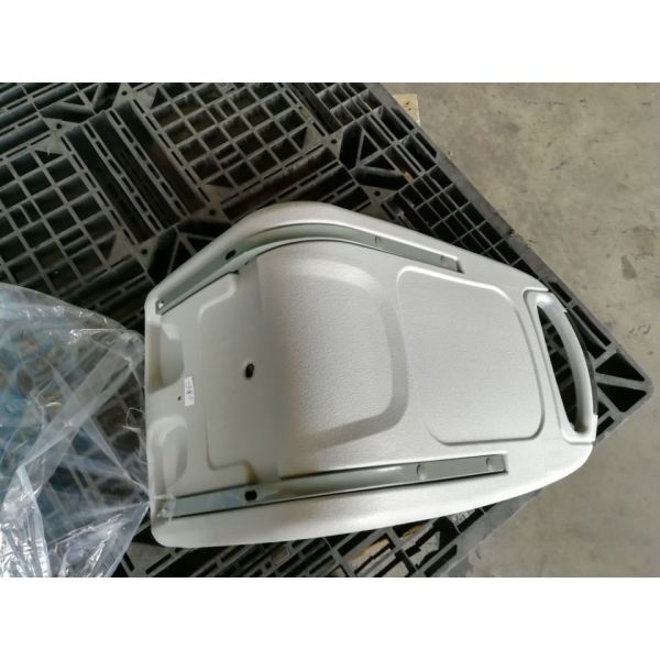 Corrosion Resistance Plastic Bus Seats Grey Anti - Staic Long Lifetime