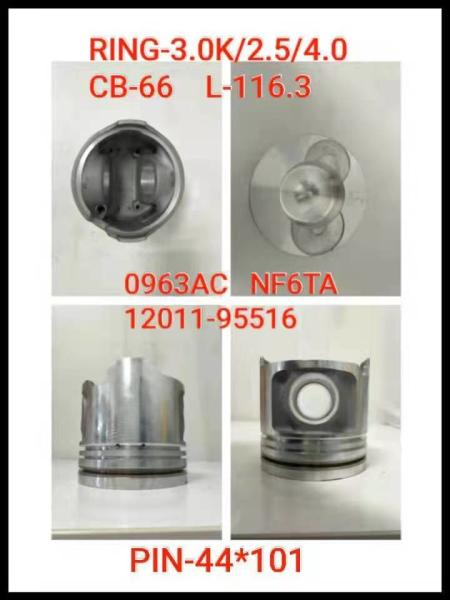 12011-95516 Mitsubishi Heavy Industries Spare Parts S12R Piston 37517-07401 37517-18500 S12N 37117-73200 NF6T