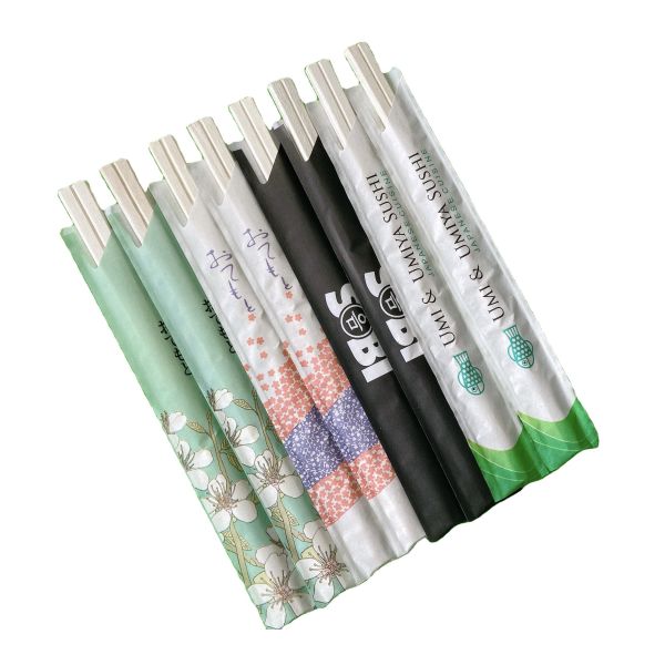 Smooth Surface Biodegradable Wooden Disposable Chopsticks for Sustainable Packaging