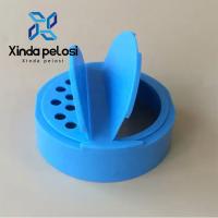Formas de injeção OEM plástico de dupla abertura tampas Glitter Shaker garrafas Flip Top fechamentos