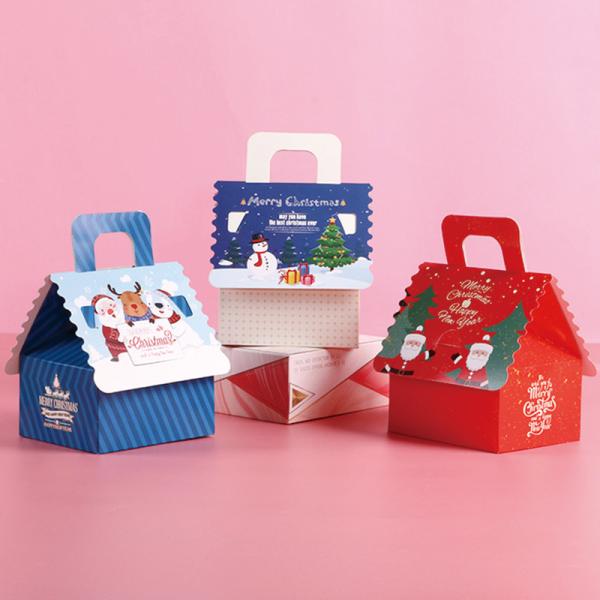 Caixa de presente de empacotamento nova da caixa dos doces de Eve Apple Box Packing Christmas do Natal de Apple do Natal da caixa de Apple