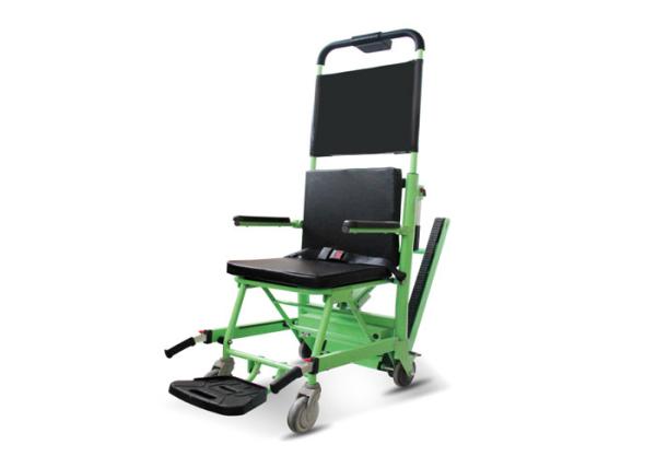 Aluminum Alloy Folding Stretcher , Stair Climbing Chair For Old Disabled People