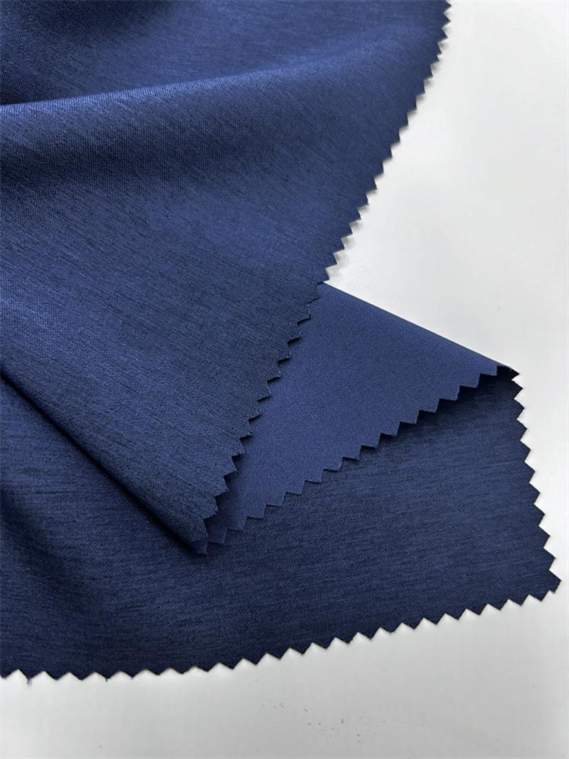 Двухслойная Warp Twill катионовая полиэстерная ткань с четырехсторонним растяжением двойной тональной ткани
