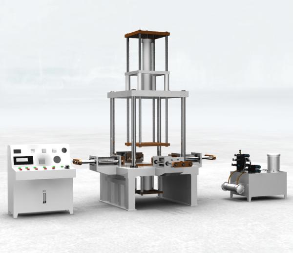 Aluminum Alloy Horizontal Gravity Die Casting Machine For Motorcycle Cylinder Head Production