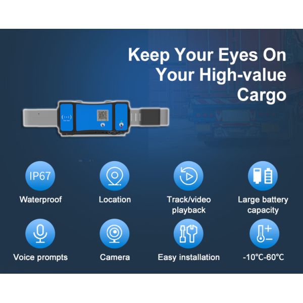 Van Container GPS Tracker Lock