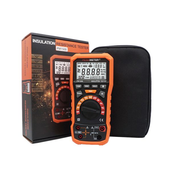 Тестер измерения сопротивления изоляции теста изоляции 600V PM1508 100MOhm 1KHz Handheld