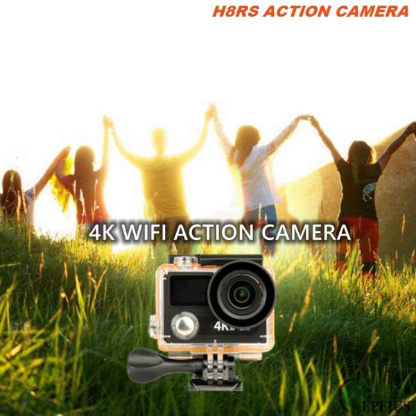 Ultra 4K H8RS VR 360 Camera WiFi Dual Screen Waterproof Anti Shake For Outdoor Sports