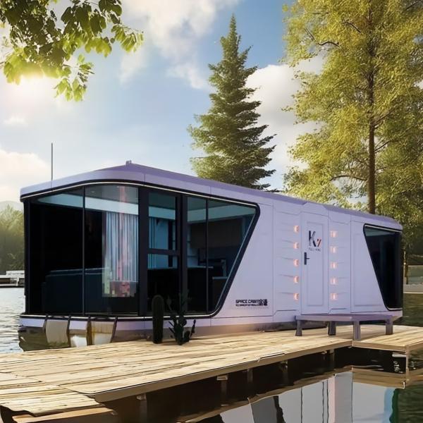 Furniture Optional Prefabricated Modular Houses Smart House Luxury Space Capsule House Modern Luxury Living