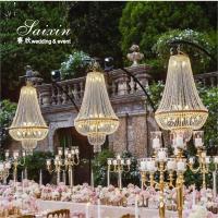 Venta caliente de la boda medio círculo Arco de luz de la boda lámpara de candelabrador Stand para la boda accesorios Decoración del evento